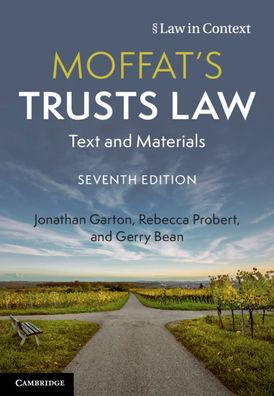 Moffat's Trusts Law: Text and Materials / Edition 7