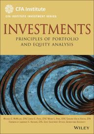 Title: Investments: Principles of Portfolio and Equity Analysis, Author: Michael McMillan