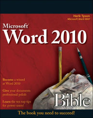 Title: Word 2010 Bible, Author: Herb Tyson