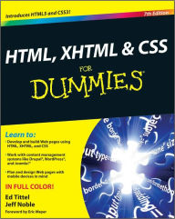 Title: HTML, XHTML and CSS For Dummies, Author: Ed Tittel