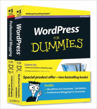 WordPress For Dummies, 3rd Edition and Professional Blogging For Dummies, Book Bundle