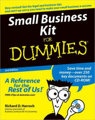 Title: Small Business Kit For Dummies, Author: Richard D. Harroch