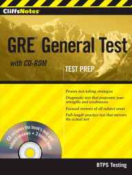 CliffsNotes GRE General Test with CD-ROM