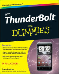 HTC ThunderBolt For Dummies