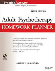 Adult Psychotherapy Homework Planner / Edition 5