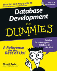 Title: Database Development For Dummies, Author: Allen G. Taylor