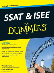 Title: SSAT and ISEE For Dummies, Author: Vince Kotchian