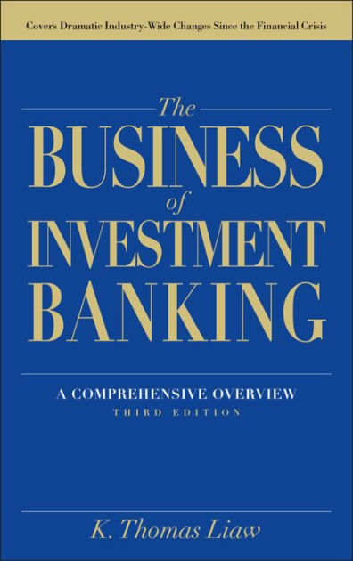 Book on on sale investment banking