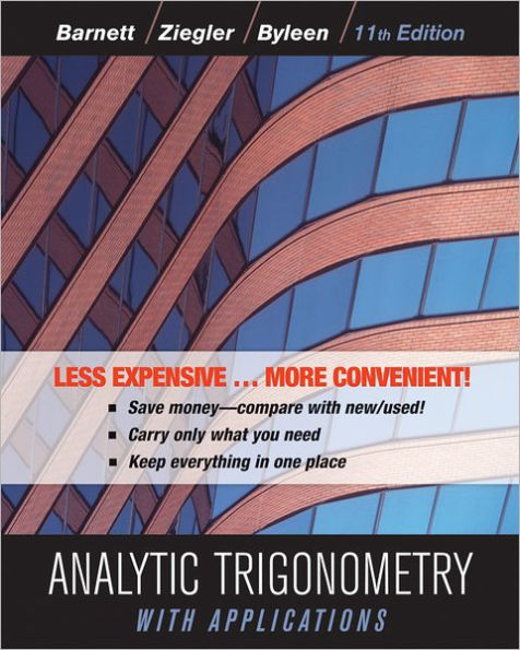 Analytic Trigonometry with Applications / Edition 11