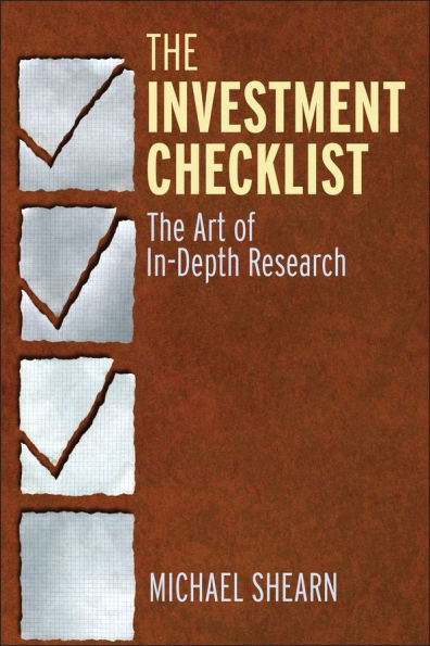 The Investment Checklist: The Art of In-Depth Research