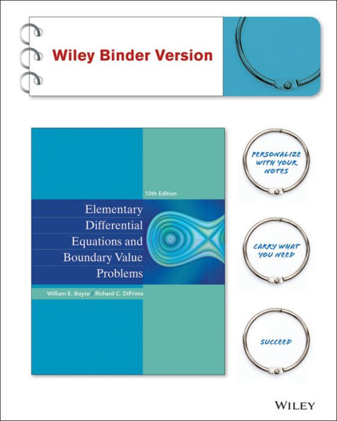 Elementary Differential Equations and Boundary Value Problems / Edition 10