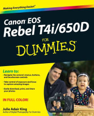 Title: Canon EOS Rebel T4i/650D For Dummies, Author: Julie Adair King