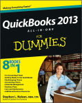 Alternative view 1 of QuickBooks 2013 All-in-One For Dummies