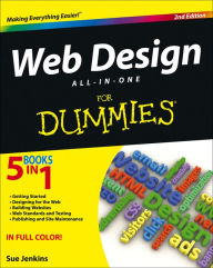 Title: Web Design All-in-One For Dummies, Author: Sue Jenkins