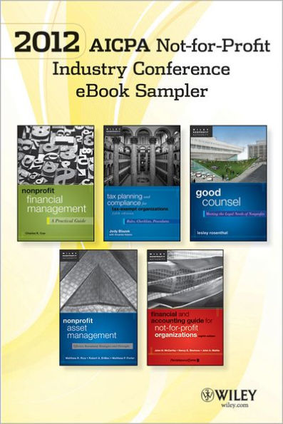 2012 AICPA Not-For-Profit Industry Conference e-book Sampler