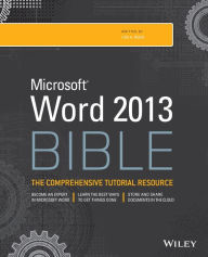 Title: Word 2013 Bible, Author: Lisa A. Bucki