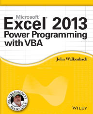 Title: Excel 2013 Power Programming with VBA, Author: John Walkenbach