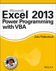 Title: Excel 2013 Power Programming with VBA, Author: John Walkenbach