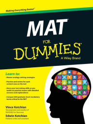 Title: MAT For Dummies, Author: Vince Kotchian