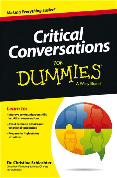 Critical Conversations For Dummies