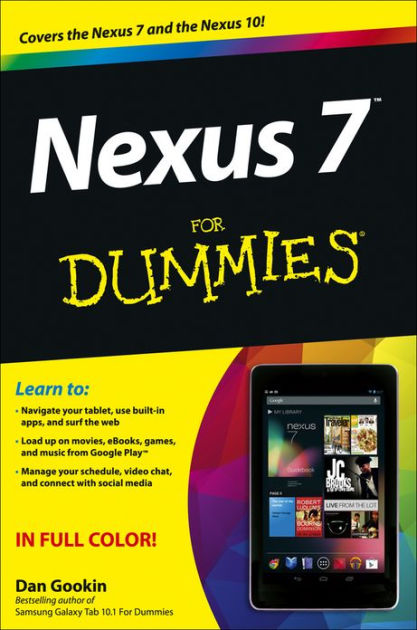 Nexus 7 For Dummies (Google Tablet)|eBook