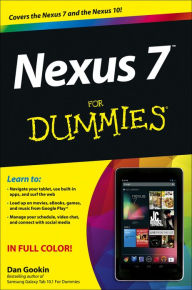 Title: Nexus 7 For Dummies (Google Tablet), Author: Dan Gookin