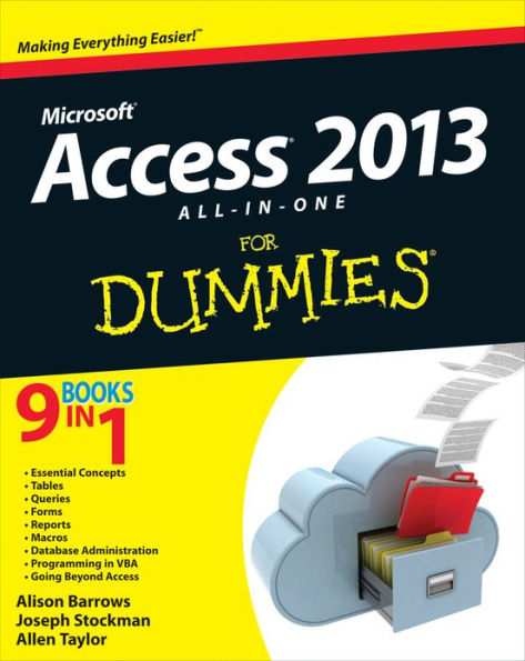 Access 2013 All-in-One For Dummies