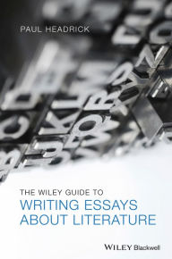 a method for writing essays about literature ebook a method for writing essays about literature ebook