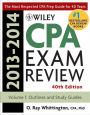 Wiley CPA Examination Review 2013-2014, Outlines and Study Guides