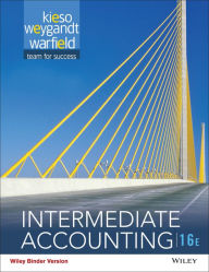 Title: Intermediate Accounting / Edition 16, Author: Donald E. Kieso