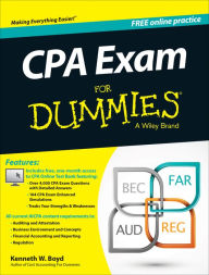 Title: CPA Exam For Dummies with Online Practice, Author: Kenneth W. Boyd