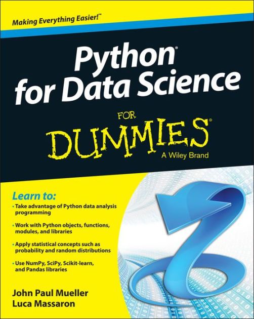 Python for Data Science For Dummies by John Paul Mueller, Luca Massaron NOOK Book (eBook