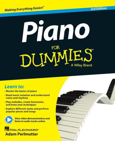 Piano For Dummies, Book + Online Video & Audio Instruction