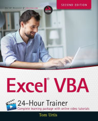 Title: Excel VBA 24-Hour Trainer / Edition 2, Author: Tom Urtis