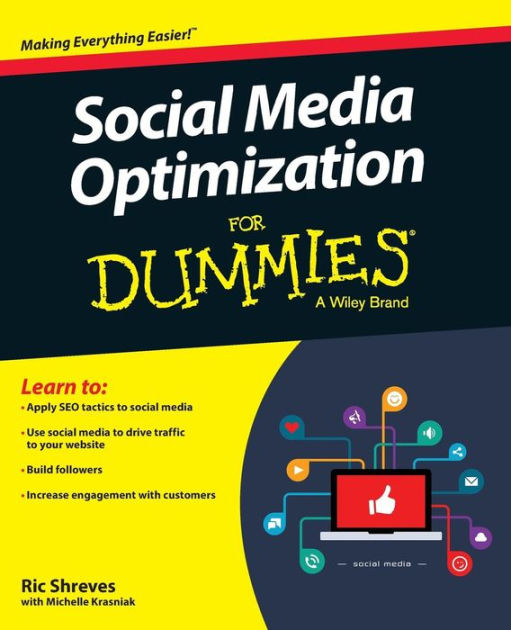 Social Media Optimization For Dummies by Ric Shreves, Paperback