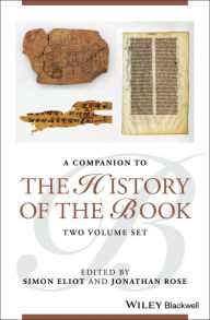 Title: Companion to the History of the Book, Author: Simon Eliot