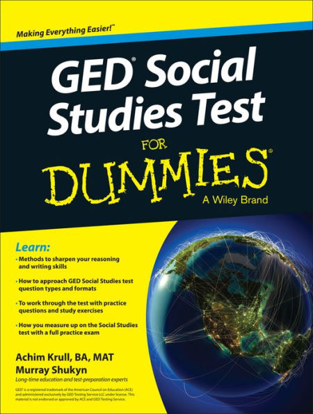 GED Social Studies For Dummies