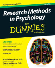 Title: Research Methods in Psychology For Dummies, Author: Martin Dempster