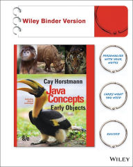 Java Concepts, Binder Ready Version: Early Objects / Edition 8