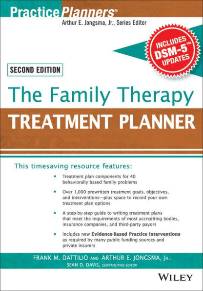 The Family Therapy Treatment Planner, with DSM-5 Updates, 2nd Edition