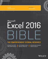 Title: Excel 2016 Bible / Edition 1, Author: John Walkenbach