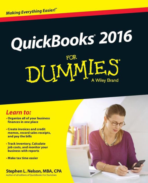 QuickBooks 2016 For Dummies by Stephen L. Nelson, Paperback Barnes