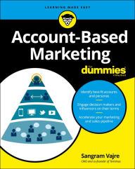 Title: Account-Based Marketing For Dummies, Author: Sangram Vajre