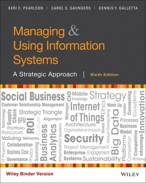 Managing and Using Information Systems: A Strategic Approach / Edition 6