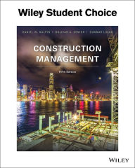 Title: Construction Management / Edition 5, Author: Daniel W. Halpin