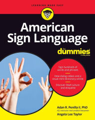 Title: American Sign Language For Dummies with Online Videos, Author: Adan R. Penilla II