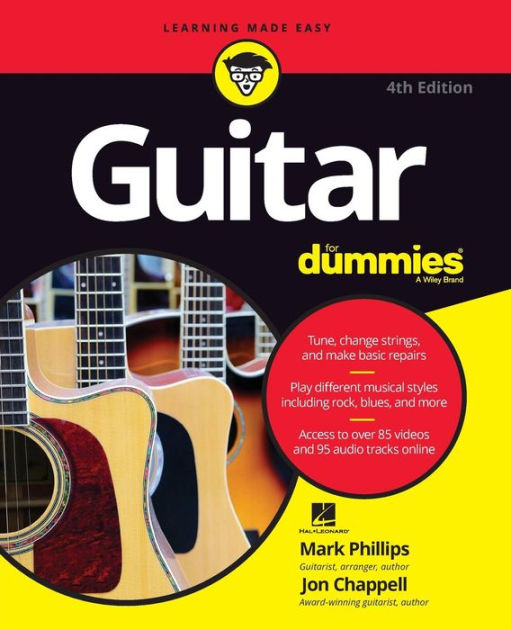 Makkelijker maken Geleend Welvarend Guitar For Dummies by Mark Phillips, Jon Chappell, Hal Leonard Corporation,  Paperback | Barnes & Noble®