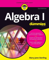 Title: Algebra I For Dummies, Author: Mary Jane Sterling