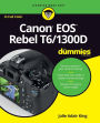 Canon EOS Rebel T6/1300D For Dummies