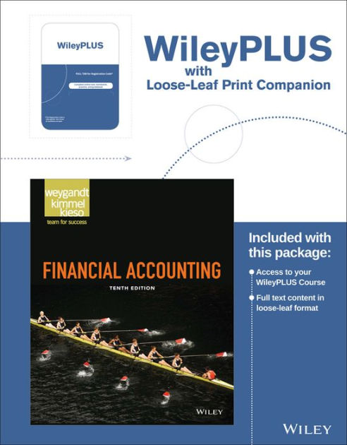 Financial Accounting / Edition 10 By Jerry J. Weygandt, Donald E. Kieso ...